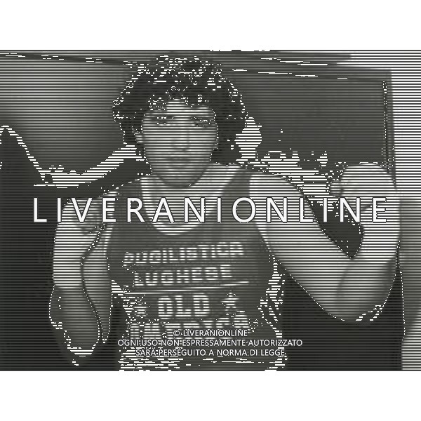 RETROSPETTIVA FRANCESCO DAMIANI PUGILE 1984 NELLA FOTO FRANCESCO DAMIANI AG ALDO LIVERANI SAS