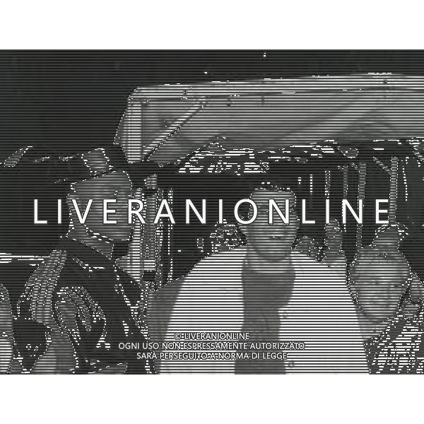 RETROSPETTIVA FRANCESCO DAMIANI PUGILE 1988 NELLA FOTO FRANCESCO DAMIANI CON BIGGS AG ALDO LIVERANI SAS