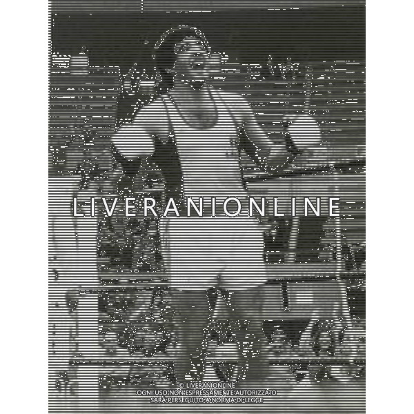 RETROSPETTIVA FRANCESCO DAMIANI PUGILE NELLA FOTO FRANCESCO DAMIANI AG ALDO LIVERANI SAS