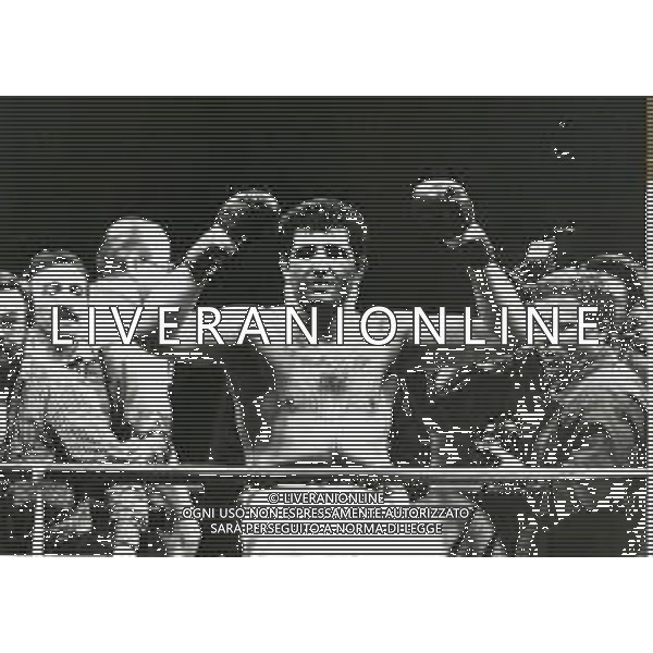 RETROSPETTIVA FRANCESCO DAMIANI PUGILE 1988 NELLA FOTO FRANCESCO DAMIANI AG ALDO LIVERANI SAS