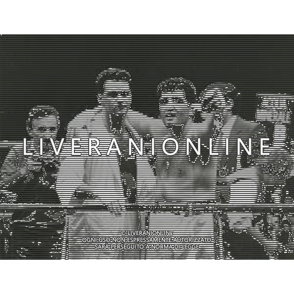 RETROSPETTIVA FRANCESCO DAMIANI PUGILE NELLA FOTO FRANCESCO DAMIANI AG ALDO LIVERANI SAS