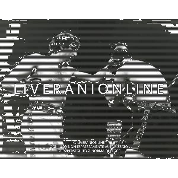 RETROSPETTIVA FRANCESCO DAMIANI PUGILE 1986 NELLA FOTO FRANCESCO DAMIANI CONTRO CRABTREE AG ALDO LIVERANI SAS