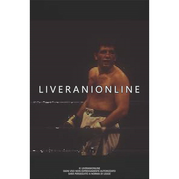 RETROSPETTIVA FRANCESCO DAMIANI PUGILE NELLA FOTO FRANCESCO DAMIANI AG ALDO LIVERANI SAS