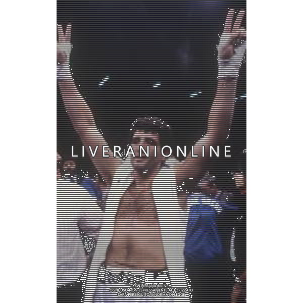 RETROSPETTIVA FRANCESCO DAMIANI PUGILE NELLA FOTO FRANCESCO DAMIANI AG ALDO LIVERANI SAS