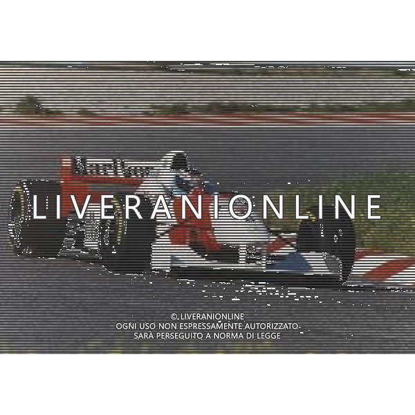 RETROSPETTIVA MIKA HAKKINEN PILOTA F1-1996 NELLA FOTO MIKA HAKKINEN CON ALAIN PROST AG ALDO LIVERANI SAS 