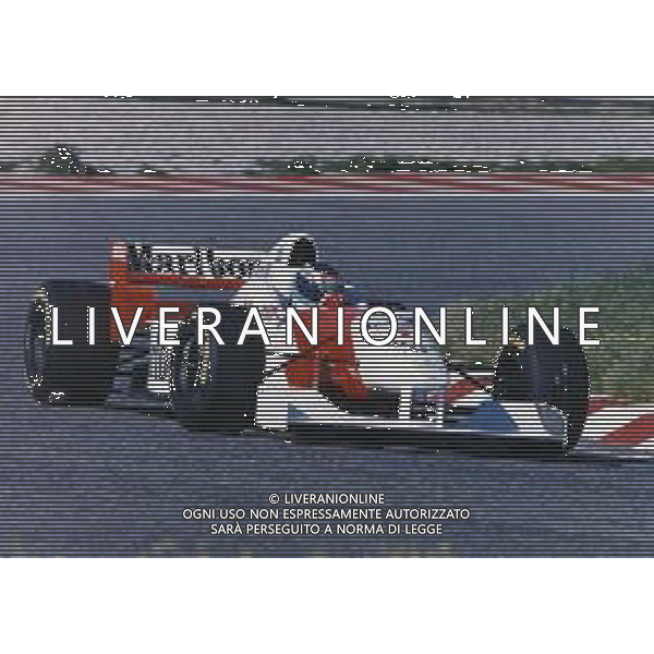 RETROSPETTIVA MIKA HAKKINEN PILOTA F1-1996 NELLA FOTO MIKA HAKKINEN CON ALAIN PROST AG ALDO LIVERANI SAS 