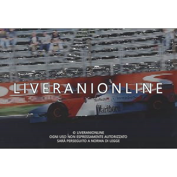 RETROSPETTIVA MIKA HAKKINEN PILOTA F1-1996 NELLA FOTO MIKA HAKKINEN CON ALAIN PROST AG ALDO LIVERANI SAS 
