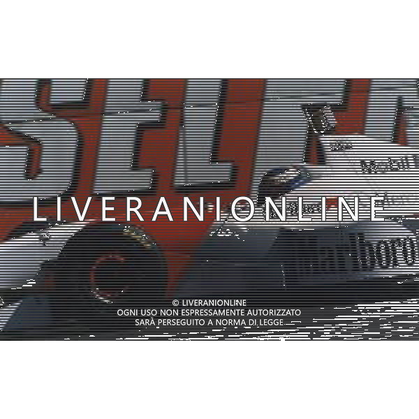 RETROSPETTIVA MIKA HAKKINEN PILOTA F1-1996 NELLA FOTO MIKA HAKKINEN CON ALAIN PROST AG ALDO LIVERANI SAS 