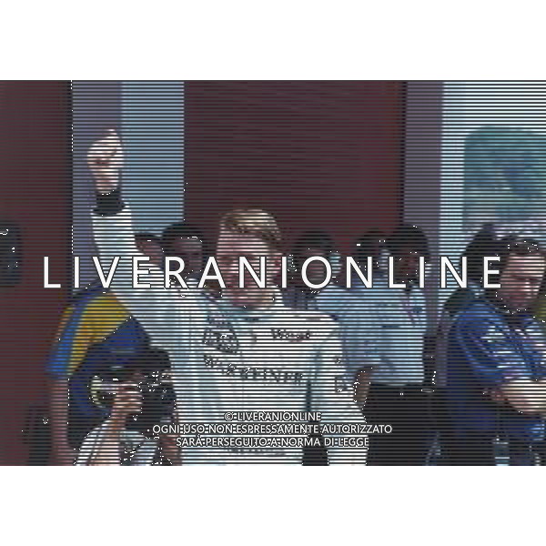 RETROSPETTIVA MIKA HAKKINEN PILOTA F1-1999  NELLA FOTO MIKA HAKKINEN AG ALDO LIVERANI SAS  