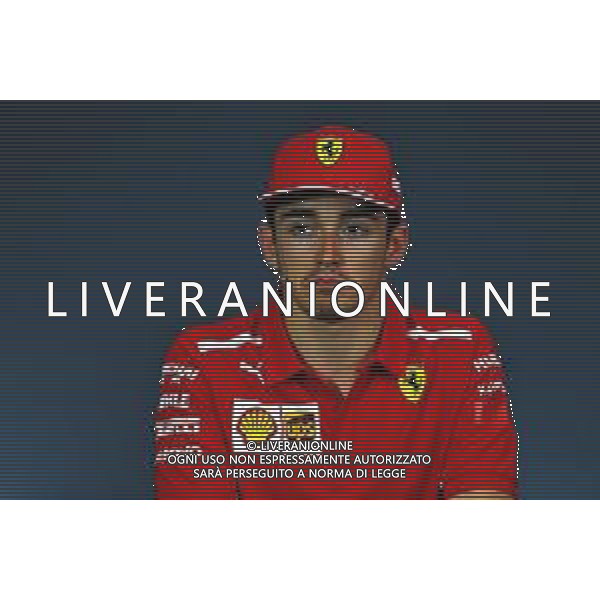 Charles Leclerc (MON) Ferrari in the post race FIA Press Conference. 30.06.2019 Formula 1 World Championship, Rd 9, Austrian Grand Prix, Spielberg, Austria, Race Day. AG ALDO LIVERANI SA-ONLY ITALY