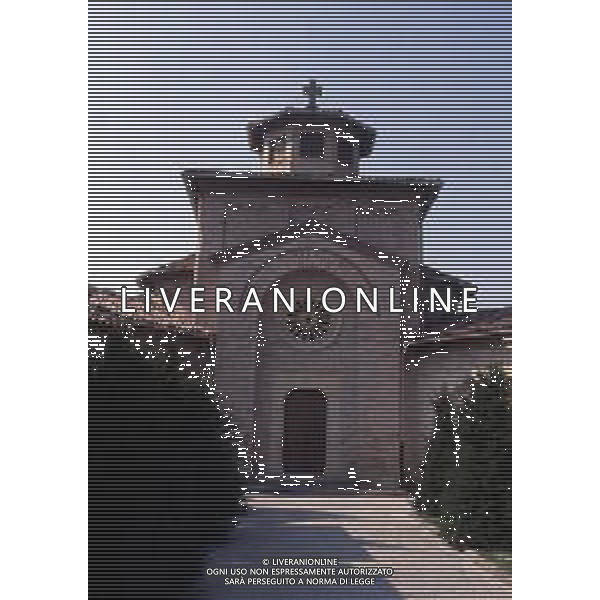 PREDAPPIO BASILICA SI SAN CASSIANO ALL\'INTERNO DEL CIMITERO AG ALDO LIVERANI SAS
