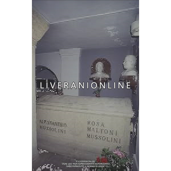 PREDAPPIO - CIMITERO DI SAN CASSIANO CRIPTA TOMBA DELLA FAMIGLIA MUSSOLINI AG ALDO LIVERANI SAS