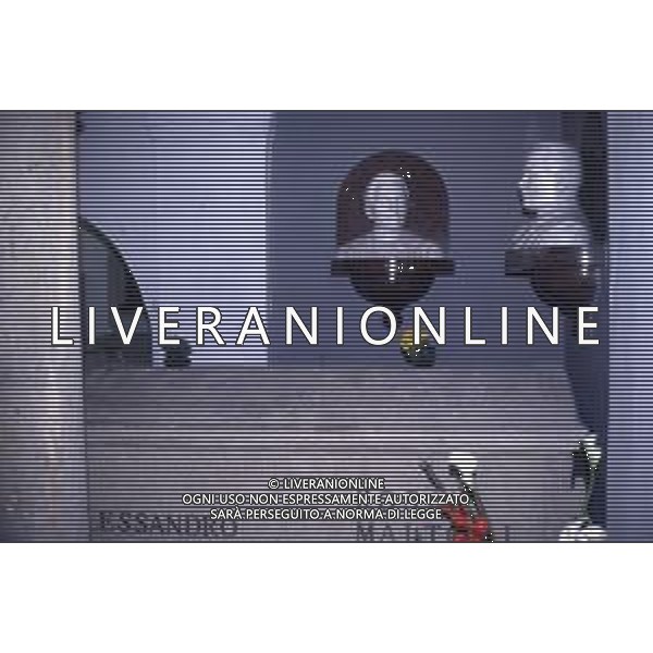 PREDAPPIO - CIMITERO DI SAN CASSIANO CRIPTA TOMBA DELLA FAMIGLIA MUSSOLINI AG ALDO LIVERANI SAS