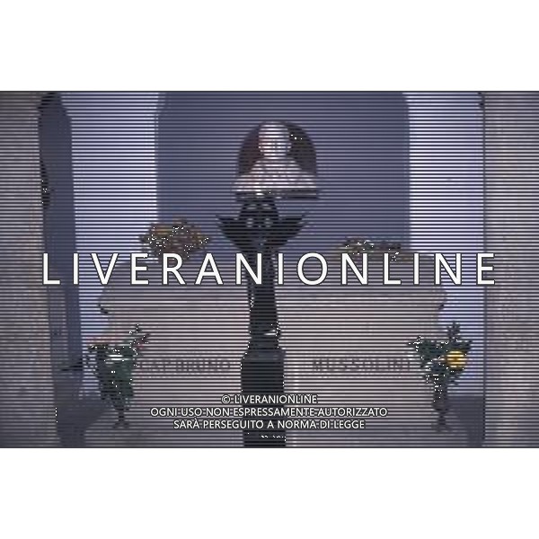PREDAPPIO - CIMITERO DI SAN CASSIANO CRIPTA TOMBA DELLA FAMIGLIA MUSSOLINI AG ALDO LIVERANI SAS