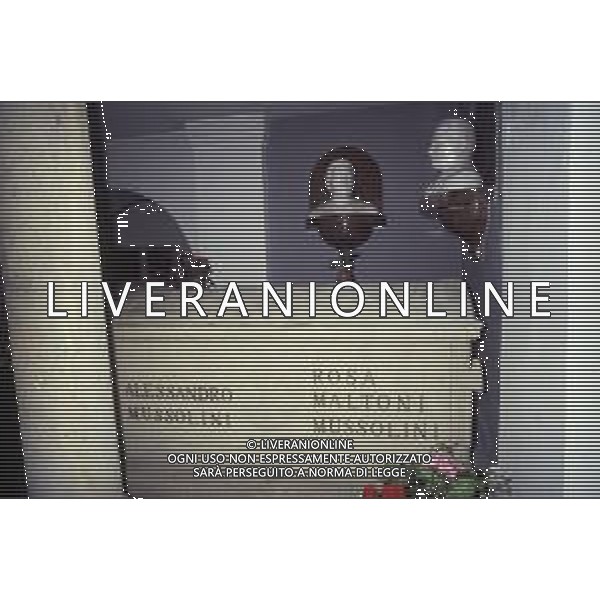 PREDAPPIO - CIMITERO DI SAN CASSIANO CRIPTA TOMBA DELLA FAMIGLIA MUSSOLINI AG ALDO LIVERANI SAS