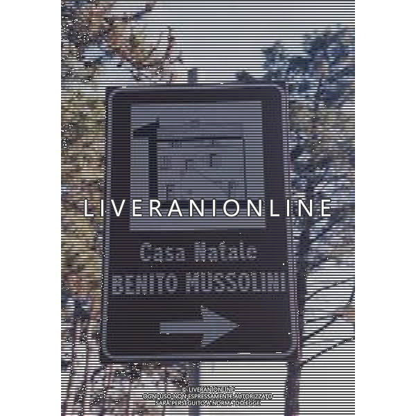 PREDAPPIO CASA NATIVA DI BENITO MUSSOLINI AG ALDO LIVERANI SAS