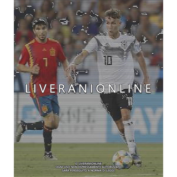 UEFA - Campionato Europeo Under 21 Italia 2019. 30/06/2019 Finale Spagna - Germania nella foto: Waldschmidt Luca (Germany) ©Claudio Zamagni/Agenzia Aldo Liverani Waldschmidt Luca (Germany) during UEFA Championship Under 21 Italy 2019 final match between Spain and Germany at Dacia Arena Stadium on June 30 2019. photo credit by Claudio Zamagni/Aldo Liverani Photo Agency