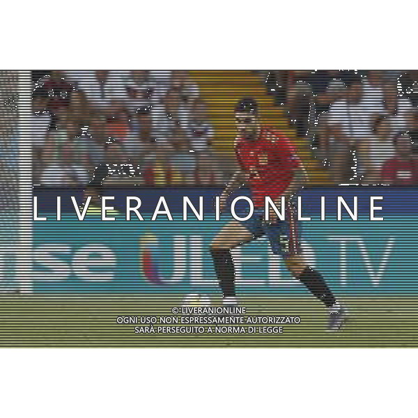UEFA - Campionato Europeo Under 21 Italia 2019. 30/06/2019 Finale Spagna - Germania nella foto: Unai Nunez (spagna)Unai Nunez (spagna) ©Claudio Zamagni/Agenzia Aldo Liverani during UEFA Championship Under 21 Italy 2019 final match between Spain and Germany at Dacia Arena Stadium on June 30 2019. photo credit by Claudio Zamagni/Aldo Liverani Photo Agency