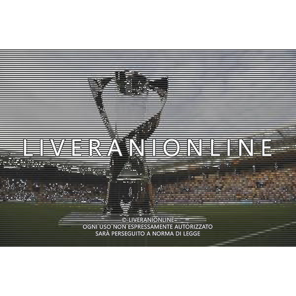 UEFA - Campionato Europeo Under 21 Italia 2019. 30/06/2019 Finale Spagna - Germania nella foto: la coppa del campionato europeo ©Claudio Zamagni/Agenzia Aldo Liverani the trophy during UEFA Championship Under 21 Italy 2019 final match between Spain and Germany at Dacia Arena Stadium on June 30 2019. photo credit by Claudio Zamagni/Aldo Liverani Photo Agency