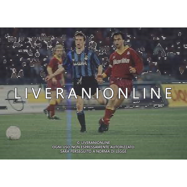 RETROSPETTIVA GIUSEPPE GIANNINI CALCIATORE NELLA FOTO GIUSEPPE GIANNINI CON LA MAGLIA DELLA ROMA CALCIO AG ALDO LIVERANI SAS