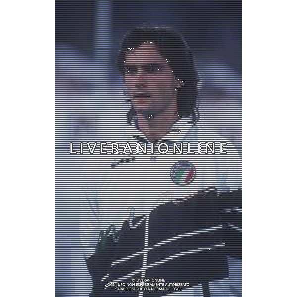 RETROSPETTIVA GIUSEPPE GIANNINI CALCIATORE NELLA FOTO GIUSEPPE GIANNINI AG ALDO LIVERANI SAS