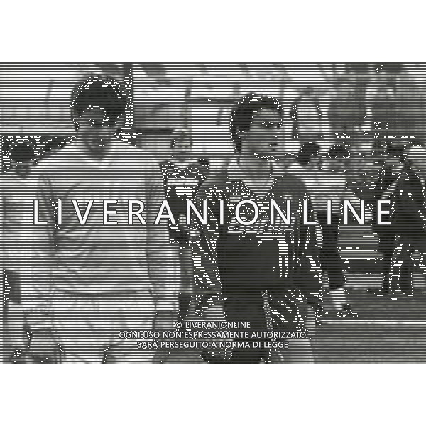 RETROSPETTIVA GIUSEPPE GIANNINI CALCIATORE NELLA FOTO GIUSEPPE GIANNINI CON LA MAGLIA DELLA ROMA CALCIO AG ALDO LIVERANI SAS