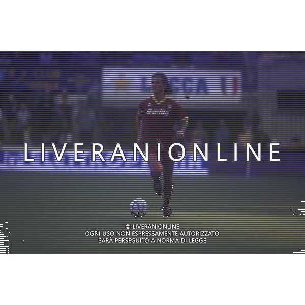 RETROSPETTIVA GIUSEPPE GIANNINI CALCIATORE NELLA FOTO GIUSEPPE GIANNINI CON LA MAGLIA DELLA ROMA CALCIO AG ALDO LIVERANI SAS