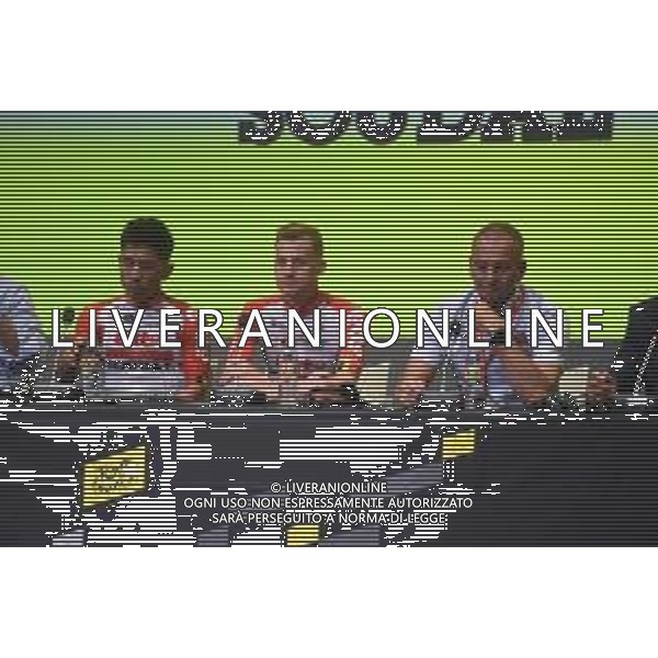 04-07-2019 Conferenze Stampa Vigilia 2 Tour De France 2019; 2019, Lotto - Soudal; Ewan, Caleb; Wellens, Tim; Sergeant, Marc; Bruxelles Expo; ©SIROTTI / AGENZIA ALDO LIVERANI SAS