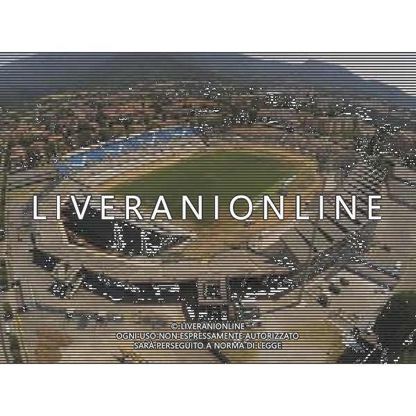 foto aeree lavori stadio Brescia 3 luglio 2019. Ph Fotolive Federico Folli / AGENZIA ALDO LIVERANI SAS - Lavori di Ristrutturazione e Riqualificazione dello Stadio Rigamonti di Brescia 2019