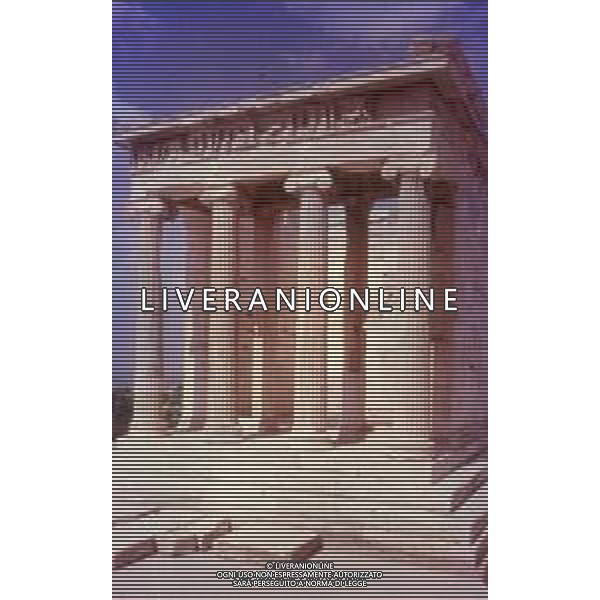 GRECIA-ATENE ACROPOLI NELLA FOTO IL TEMPIO DI ATHENA AG ALDO LIVERANI SAS