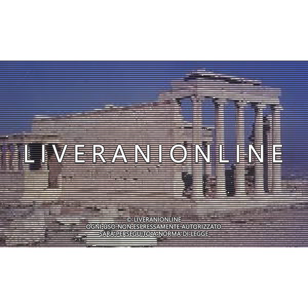 GRECIA-ATENE ACROPOLI NELLA FOTO THE ERECHTHEION AG ALDO LIVERANI SAS