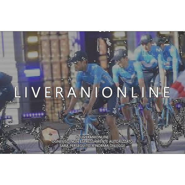 04-07-2019 Presentazione Squadre Tour De France 2019; 2019, Movistar; Landa Meana, Mikel; Bruxelles; ©SIROTTI / AGENZIA ALDO LIVERANI SAS