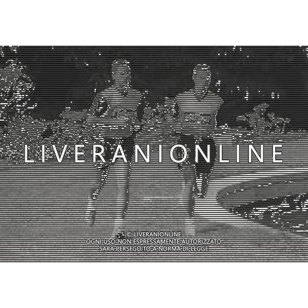 1991-1992 gavirate allenamento inter estivo pre campionato nella foto riccardo ferri e giuseppe bergomi ag aldo liverani sas 