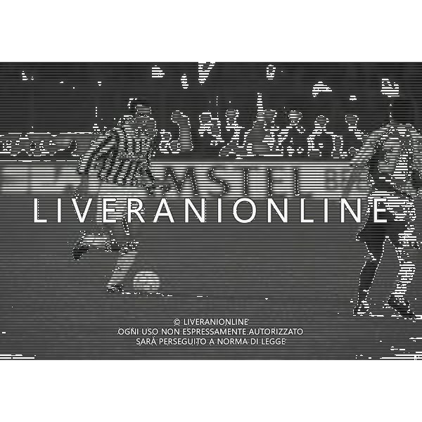 06-04-1993 TORINO- SEMIFINALE DI COPPA UEFA JUVENTUS PARIS SAINT GERMAIN 2-1 NELLA FOTO PAOLO DI CANIO AG ALDO LIVERANI SAS