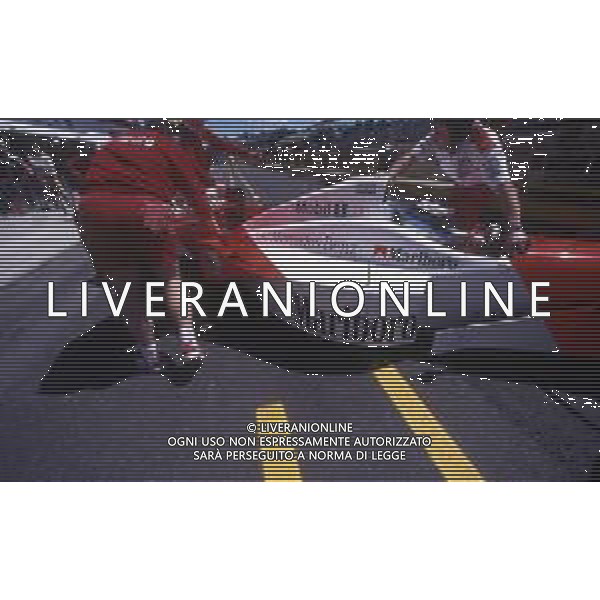 RETROSPETTIVA MIKA HAKKINEN PILOTA F1-1996 NELLA FOTO MIKA HAKKINEN AG ALDO LIVERANI SAS