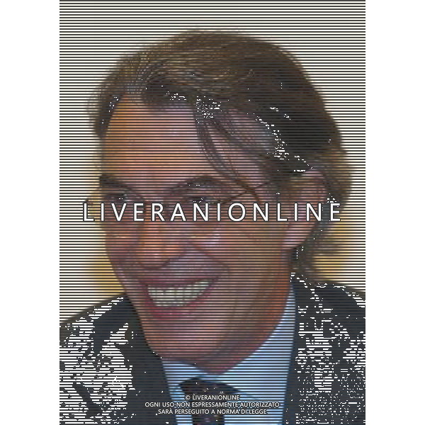 Milano 06/06/2005 Presentazione Inter Club Casa Della Carita\' nella foto:Massimo Moratti foto Danilo Recalcati / Ag.Aldo Liverani 