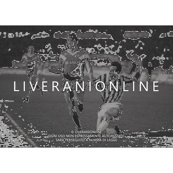 21-03-1990 TORINO- QUARTI DI FINALE DI COPPA UEFA RITORNO JUVENTUS AMBURGO 1-2 NELLA FOTO LUIGI DE AGOSTINI AG ALDO LIVERANI SAS