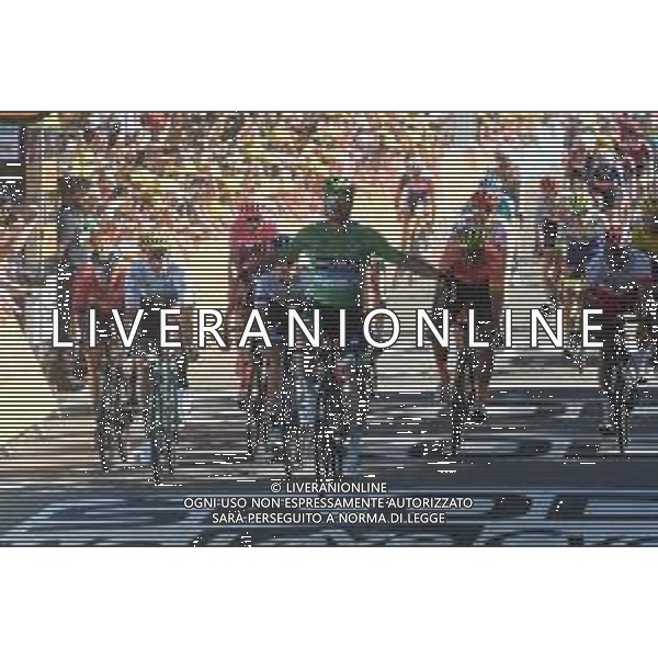10-07-2019 Tour De France; Tappa 05 Saint Die De Vosges - Colmar; 2019, Bora - Hansgrohe; 2019, Mitchelton - Scott; 2019, Jumbo - Visma; 2019, Ccc Team; 2019, Cofidis Solutions Credits; Sagan, Peter; Trentin, Matteo; Van Aert, Wout; Van Avermaet, Greg; Simon, Julien; Colmar; ©SIROTTI / AGENZIA ALDO LIVERANI SAS