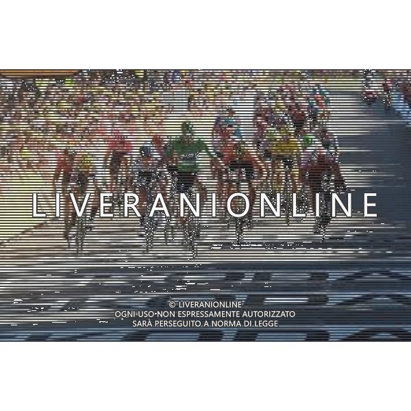 10-07-2019 Tour De France; Tappa 05 Saint Die De Vosges - Colmar; 2019, Bora - Hansgrohe; 2019, Mitchelton - Scott; 2019, Jumbo - Visma; 2019, Ccc Team; 2019, Cofidis Solutions Credits; Sagan, Peter; Trentin, Matteo; Van Aert, Wout; Van Avermaet, Greg; Simon, Julien; Colmar; ©SIROTTI / AGENZIA ALDO LIVERANI SAS