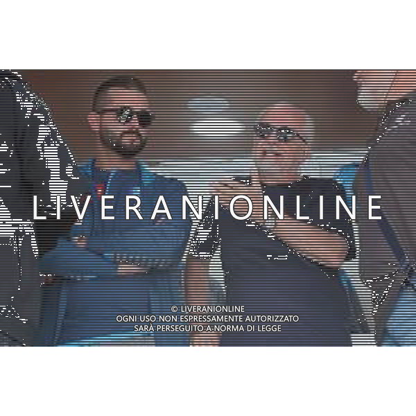 RITIRO NAPOLI CALCIO A DIMARO, FOLGARIDA 11.07.2019 NELLA FOTO: IL PRESIDENTE AURELIO DE LAURENTIIS FIRMA E FOTO CON I TIFOSI ©MOSCA / AGENZIA ALDO LIVERANI SAS