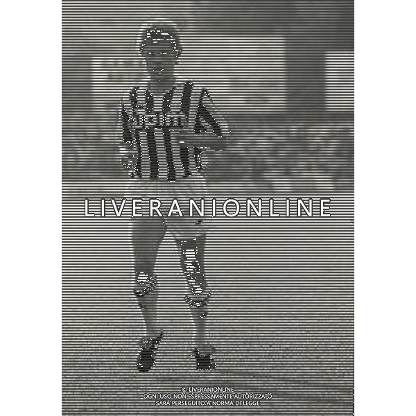 1989-1990 AMICHEVOLE JUVENTUS PRO VERCELLI NELLA FOTO Oleksandr Zavarov AG ALDO LIVERANI SAS