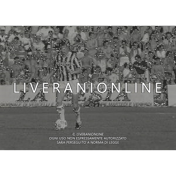 1989-1990 AMICHEVOLE JUVENTUS PRO VERCELLI NELLA FOTO Oleksandr Zavarov AG ALDO LIVERANI SAS