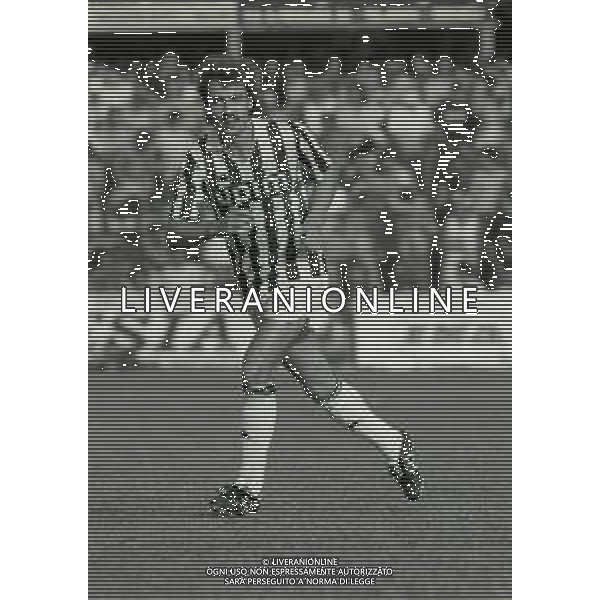 1989-1990 AMICHEVOLE JUVENTUS PRO VERCELLI NELLA FOTO Sergej Alejnikov AG ALDO LIVERANI SAS
