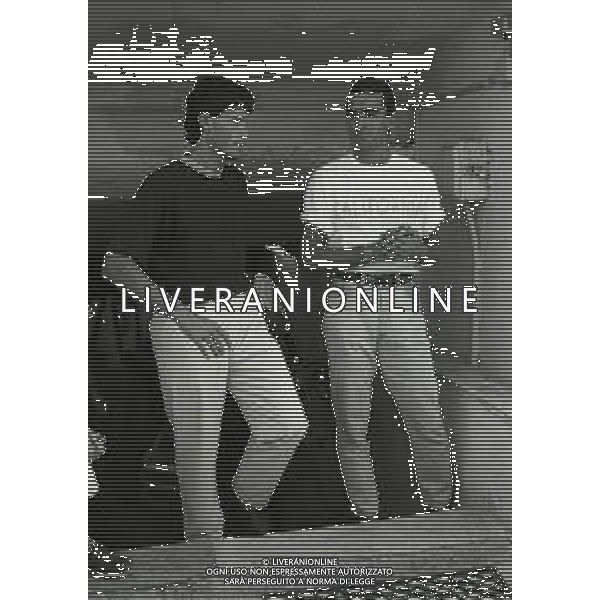 1989-1990 AMICHEVOLE JUVENTUS PRO VERCELLI NELLA FOTO nicolo\' napoli e pasquale bruno AG ALDO LIVERANI SAS