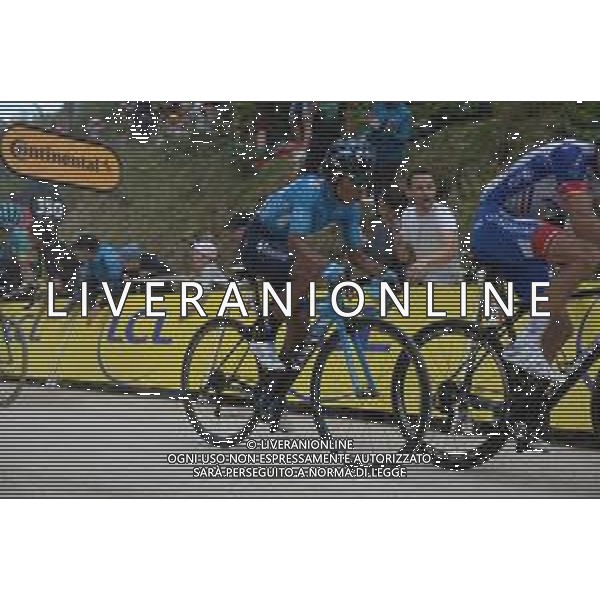 11-07-2019 Tour De France; Tappa 06 Mulhouse - La Planche Des Belles Filles; 2019, Movistar; Quintana Rojas Nairo, Alexander; La Planche Des Belles Filles; ©SIROTTI / AGENZIA ALDO LIVERANI SAS