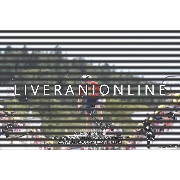 11-07-2019 Tour De France; Tappa 06 Mulhouse - La Planche Des Belles Filles; 2019, Bahrain - Merida; Teuns, Dylan; La Planche Des Belles Filles; ©SIROTTI / AGENZIA ALDO LIVERANI SAS