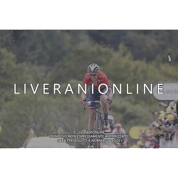 11-07-2019 Tour De France; Tappa 06 Mulhouse - La Planche Des Belles Filles; 2019, Bahrain - Merida; Teuns, Dylan; La Planche Des Belles Filles; ©SIROTTI / AGENZIA ALDO LIVERANI SAS