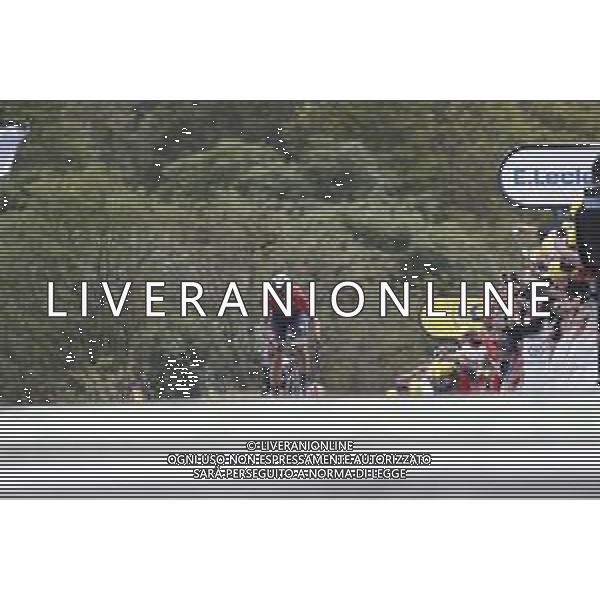 11-07-2019 Tour De France; Tappa 06 Mulhouse - La Planche Des Belles Filles; 2019, Bahrain - Merida; Teuns, Dylan; La Planche Des Belles Filles; ©SIROTTI / AGENZIA ALDO LIVERANI SAS