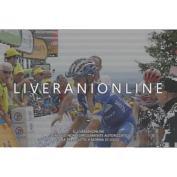 11-07-2019 Tour De France; Tappa 06 Mulhouse - La Planche Des Belles Filles; 2019, Deceunick - Quickstep; Mas, Enric; La Planche Des Belles Filles; ©SIROTTI / AGENZIA ALDO LIVERANI SAS
