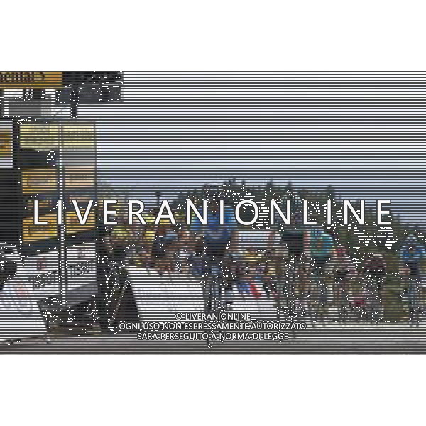 11-07-2019 Tour De France; Tappa 06 Mulhouse - La Planche Des Belles Filles; 2019, Movistar; 2019, Bora - Hansgrohe; Quintana Rojas Nairo, Alexander; Buchmann, Emanuel; La Planche Des Belles Filles; ©SIROTTI / AGENZIA ALDO LIVERANI SAS